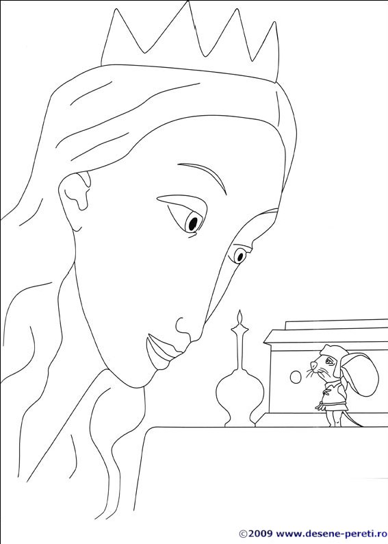 despereaux desene colorat